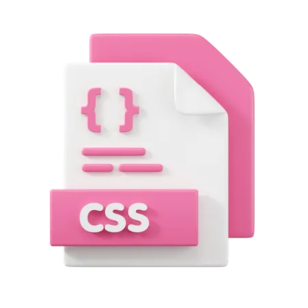 CSS File  3D Icon