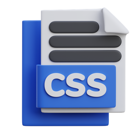 Css File  3D Icon