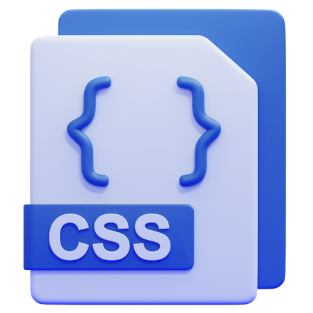 CSS File  3D Icon