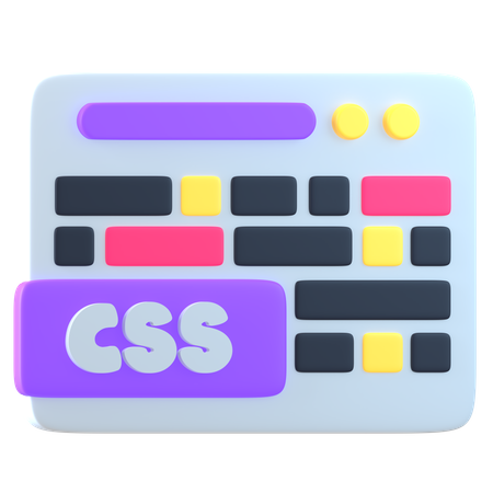 Css File  3D Icon