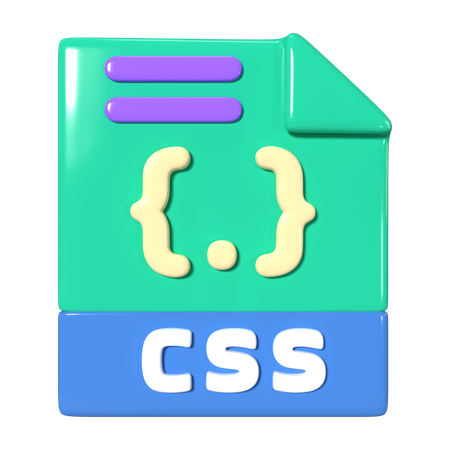 CSS File  3D Icon