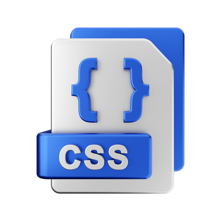 CSS File  3D Illustration