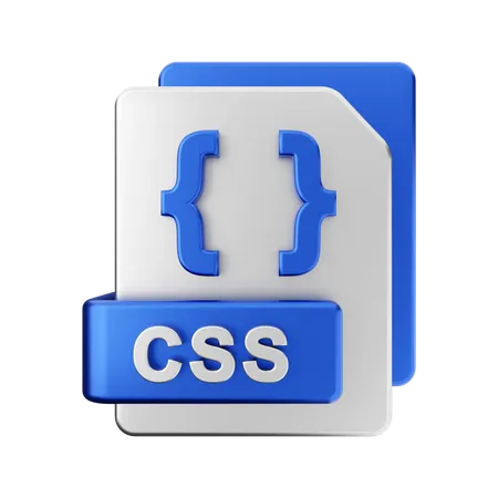 CSS File  3D Illustration
