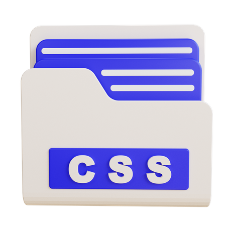 CSS Folder  3D Icon