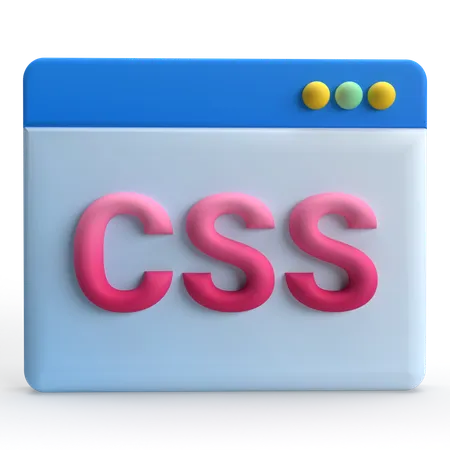 CSS Page  3D Icon