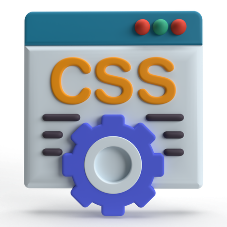 CSS Page  3D Icon