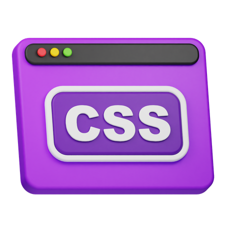 Sitio web css  3D Icon