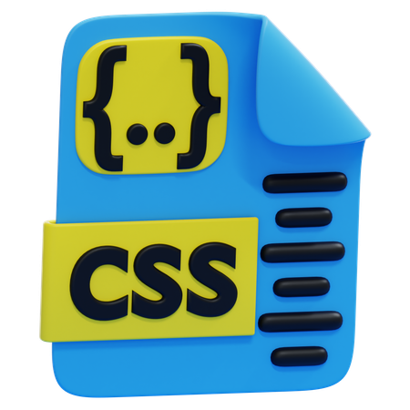 CSS STYLESHEET  3D Icon