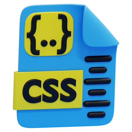 CSS STYLESHEET  3D Icon