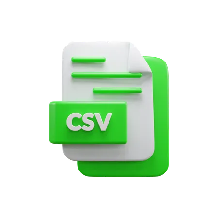 Csv  3D Icon