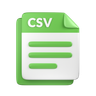 csv 3d logos