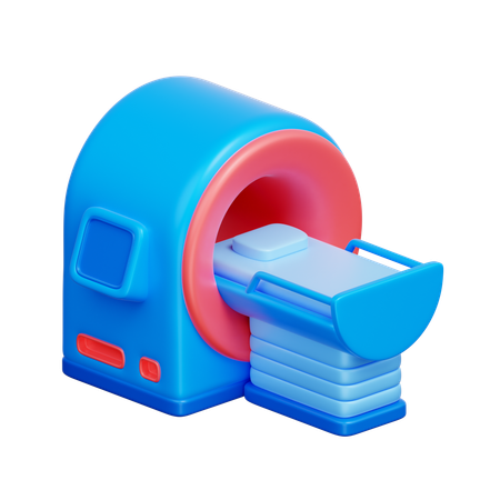 CT Scan Machine  3D Icon