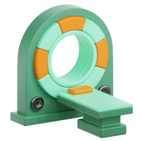 CT Scanner  3D Icon