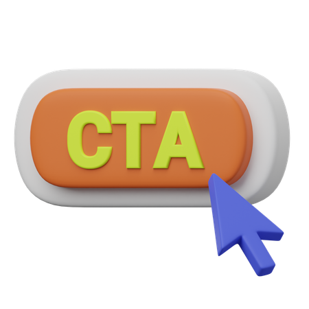 CTA 행동 촉구  3D Icon