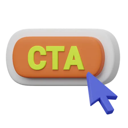 Cta Call To Action  3D Icon