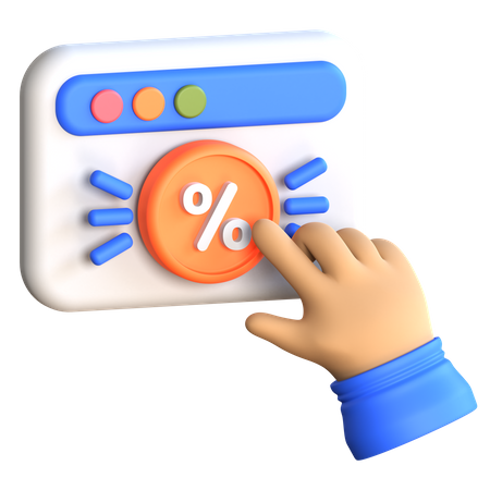 CTR – Click Through Rate  3D Icon