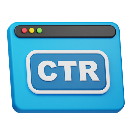 Site web ctr  3D Icon