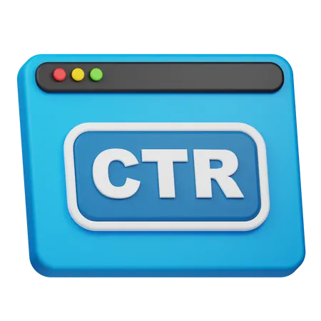 Ctr Website  3D Icon