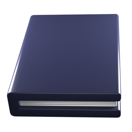 Cuaderno escolar  3D Icon