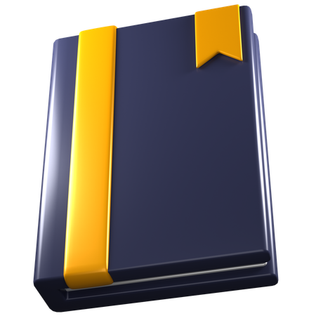 Cuaderno escolar  3D Icon