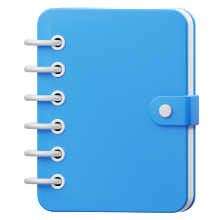 Cuaderno escolar  3D Icon