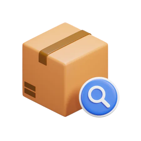 Caja de búsqeda  3D Icon