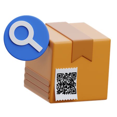 Encontrar caja  3D Icon