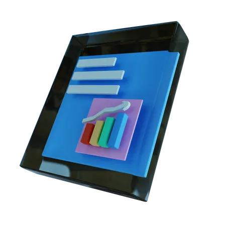 Cuadro de presentación  3D Icon