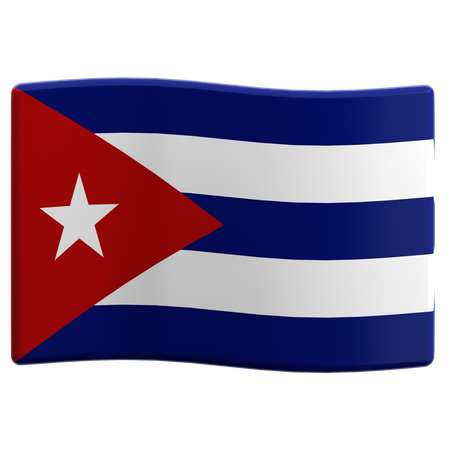 Cuba  3D Icon