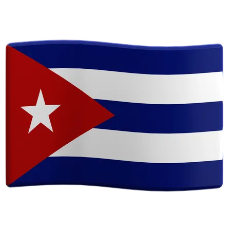 Cuba  3D Icon