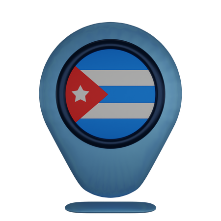 Cuba  3D Icon