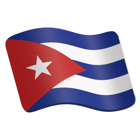 Cuba  3D Icon