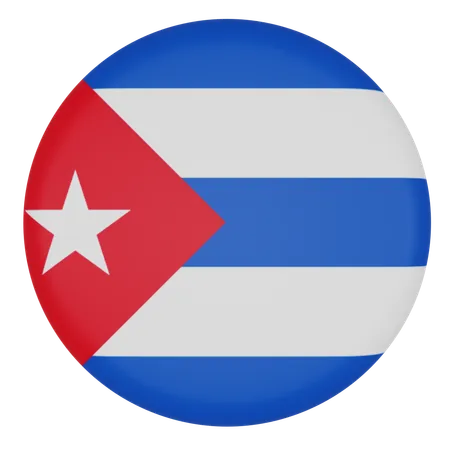 Cuba  3D Icon