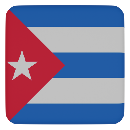 Cuba  3D Icon