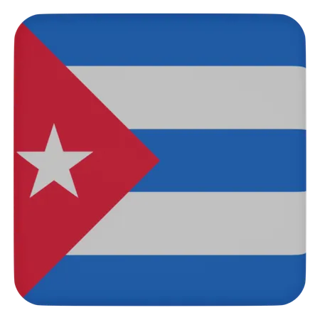 Cuba  3D Icon