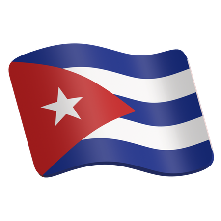 Cuba  3D Icon