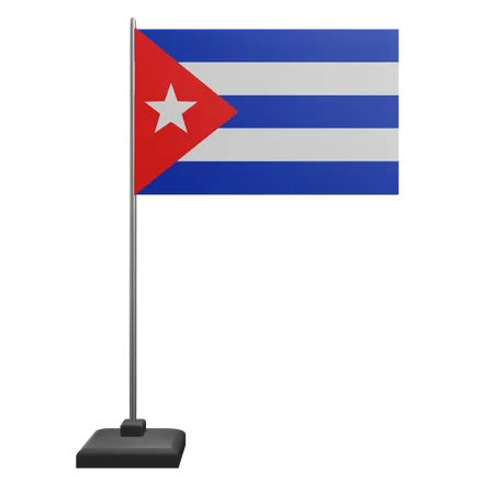 Cuba Flag  3D Icon
