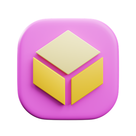 Cube  3D Icon