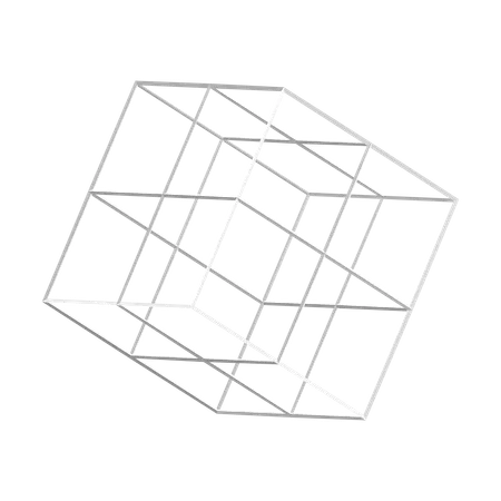 Cubes 2x2  3D Icon
