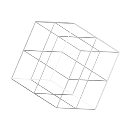 Cube 2x2  3D Icon