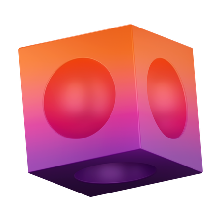 Cube  3D Icon