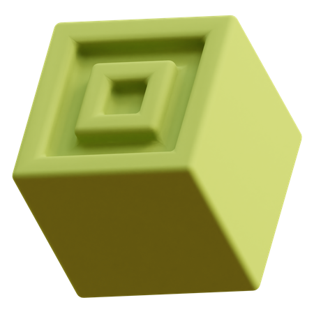 Cube  3D Icon