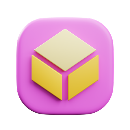 Cube  3D Icon