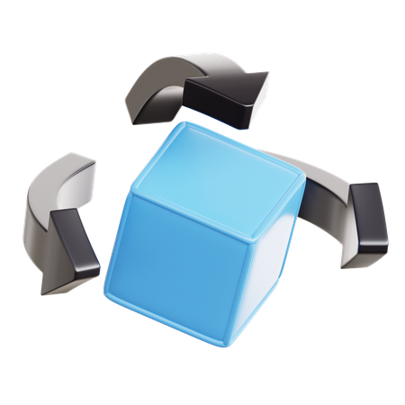 Cube  3D Icon