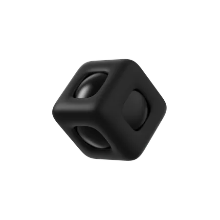 Cube  3D Icon