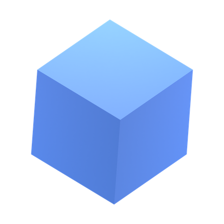 Cube  3D Icon