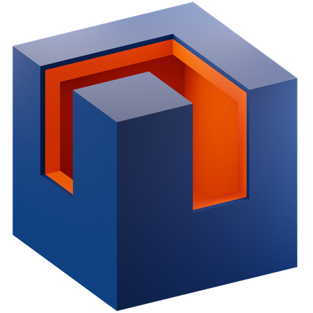 Cube  3D Icon