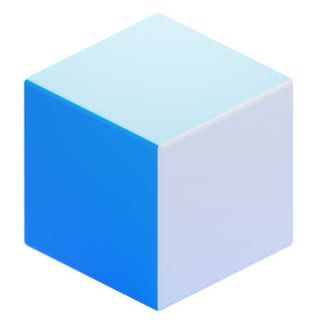 Cube  3D Icon