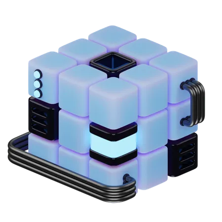 Cube  3D Icon