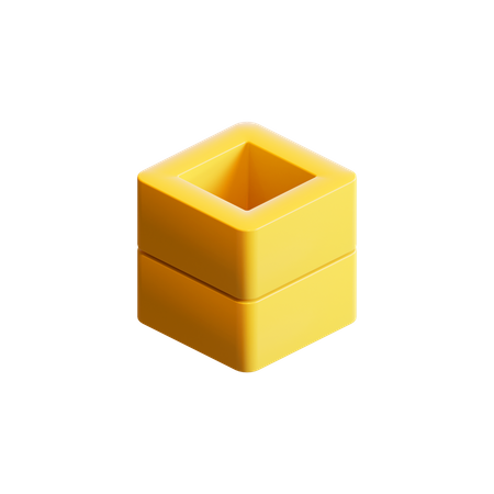 Cube  3D Icon